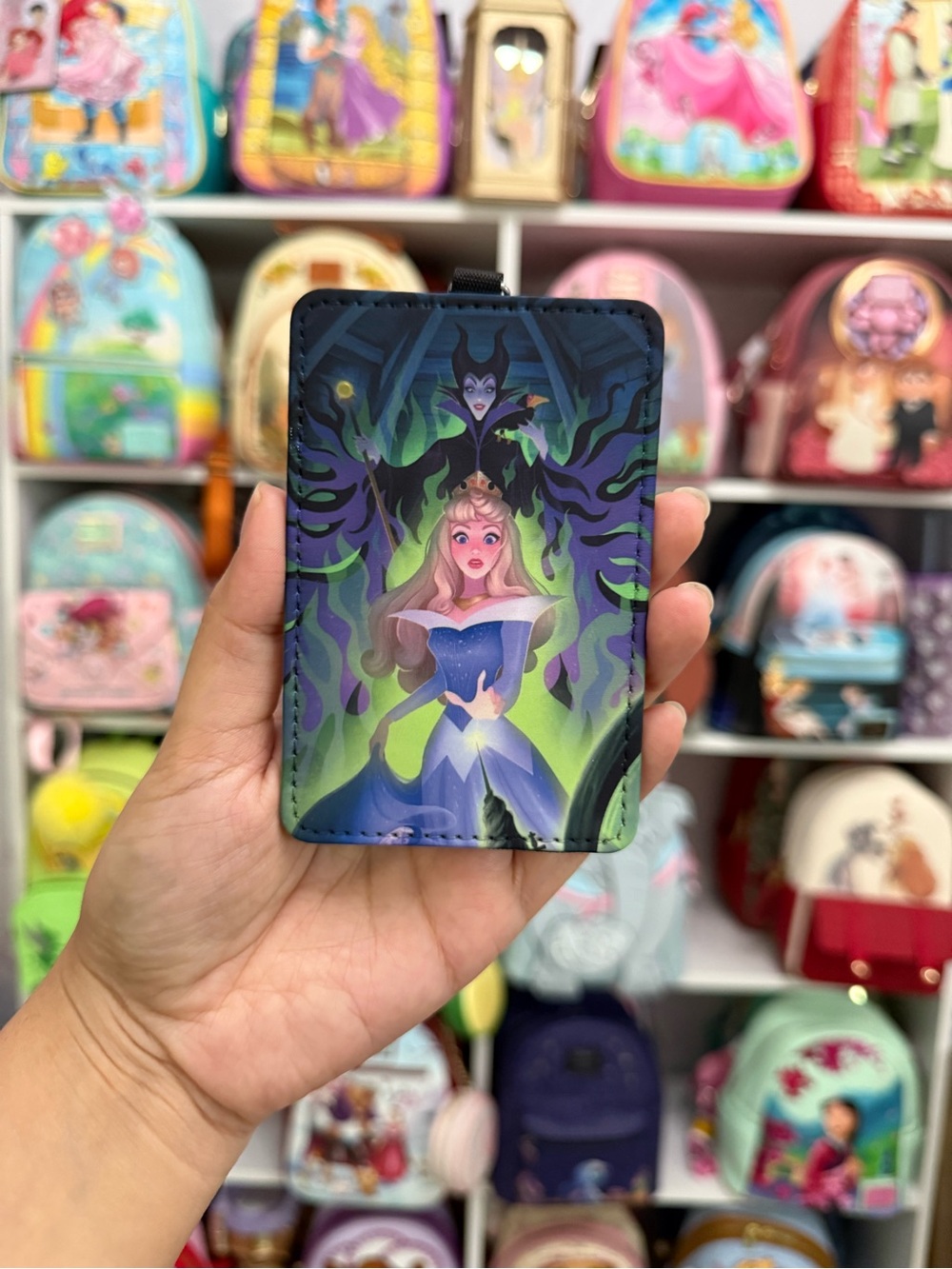 Disney Aurora and Maleficent CardHolder